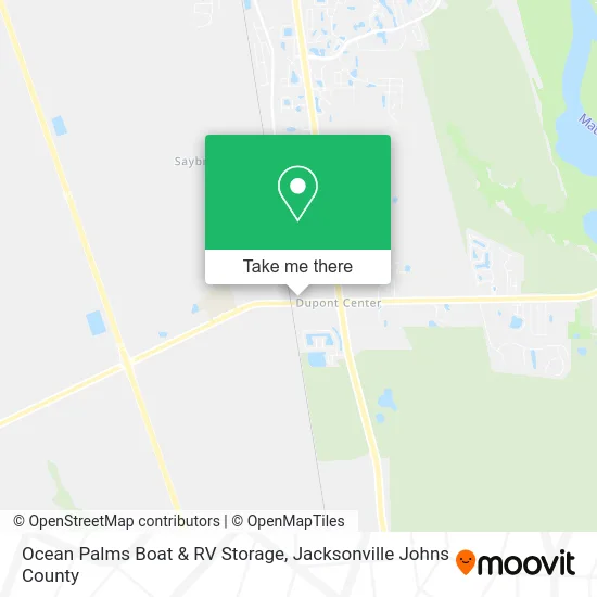 Ocean Palms Boat & RV Storage map