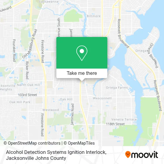 Alcohol Detection Systems Ignition Interlock map