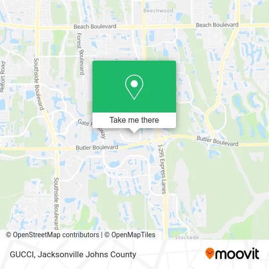 Mapa de GUCCI