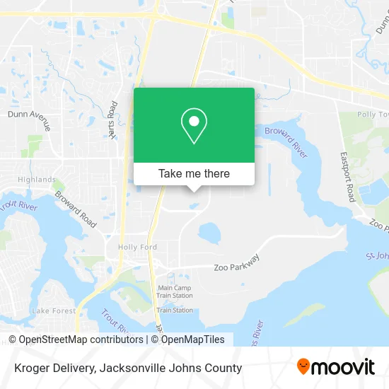 Kroger Delivery map