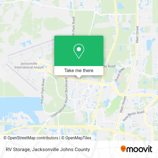 RV Storage map