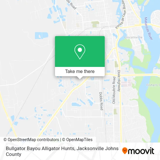 Bullgator Bayou Alligator Hunts map