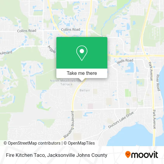 Fire Kitchen Taco map