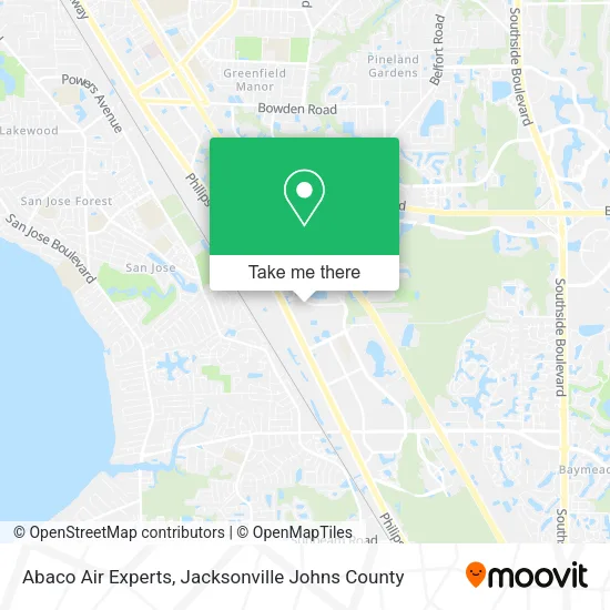Abaco Air Experts map