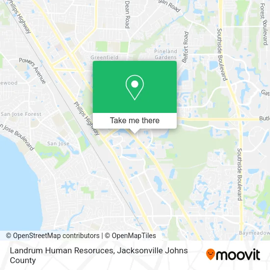 Landrum Human Resoruces map