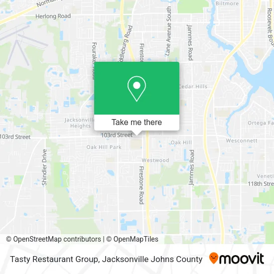 Tasty Restaurant Group map