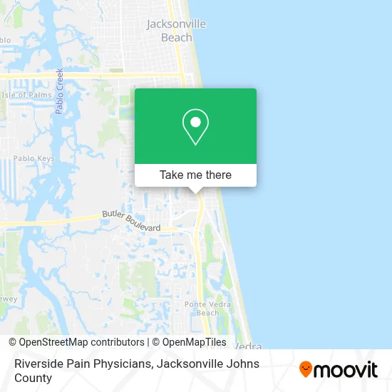 Riverside Pain Physicians map