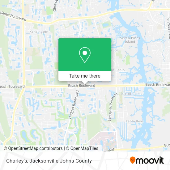 Mapa de Charley's