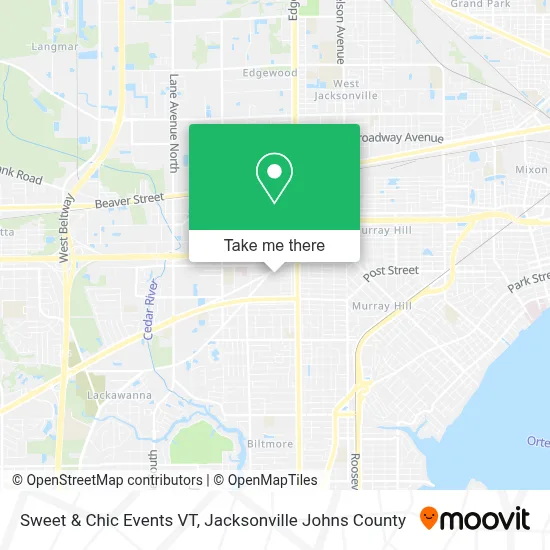 Sweet & Chic Events VT map