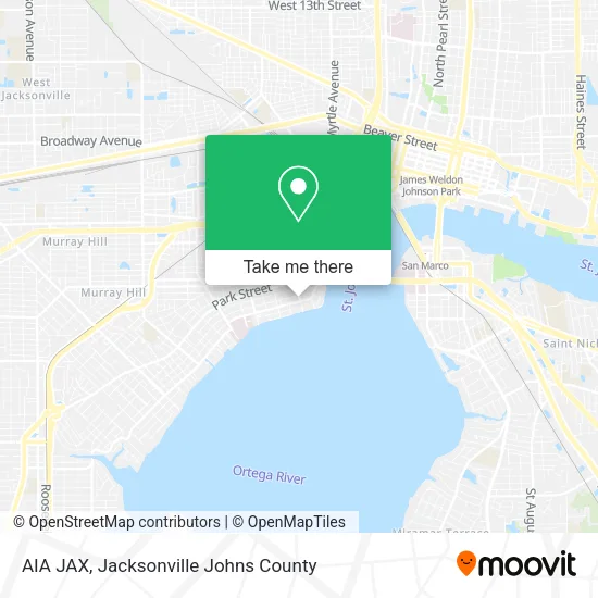 AIA JAX map