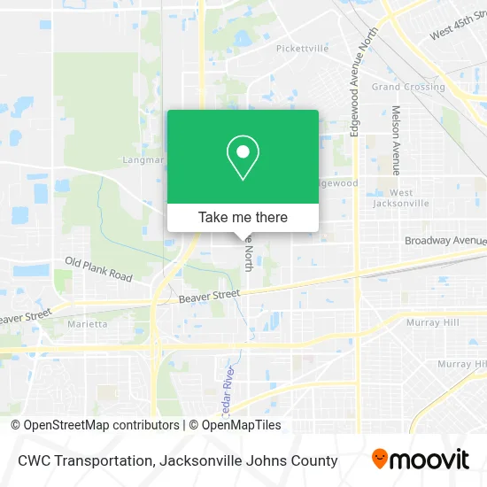 CWC Transportation map