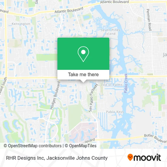 RHR Designs Inc map