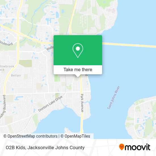 O2B Kids map