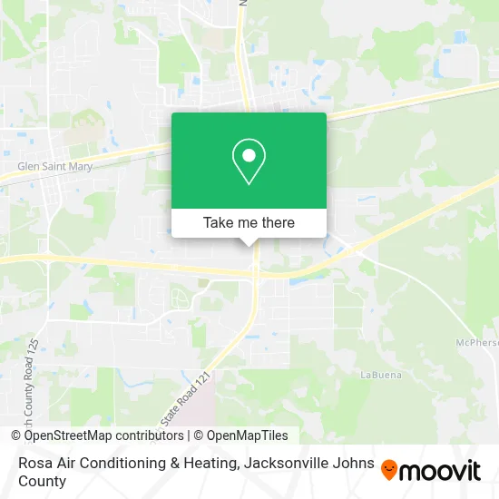 Rosa  Air Conditioning & Heating map