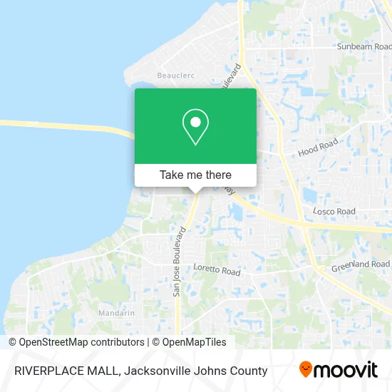 RIVERPLACE MALL map