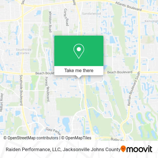 Raiden Performance, LLC map