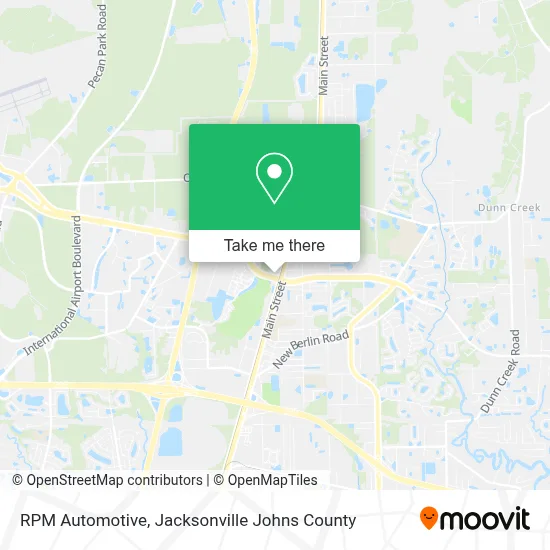 RPM Automotive map