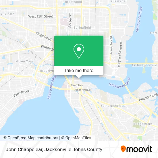 John Chappelear map