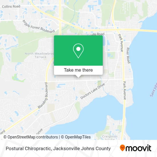 Postural Chiropractic map