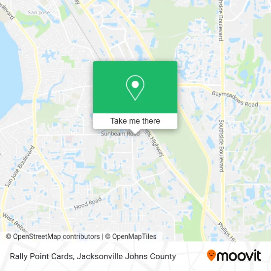 Rally Point Cards map