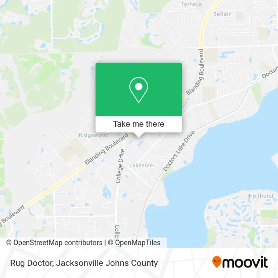 Rug Doctor map