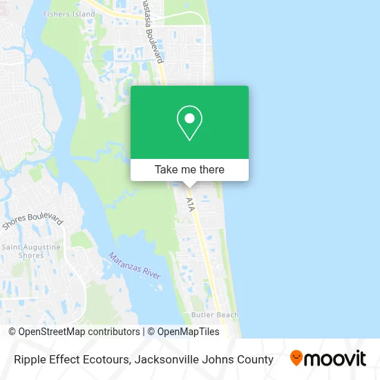 Ripple Effect Ecotours map