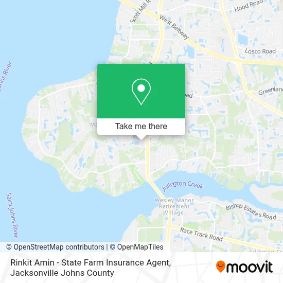Rinkit Amin - State Farm Insurance Agent map