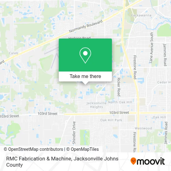 RMC Fabrication & Machine map