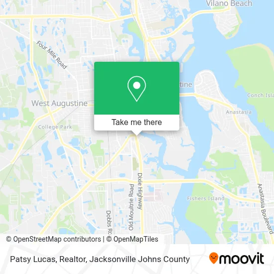 Patsy Lucas, Realtor map