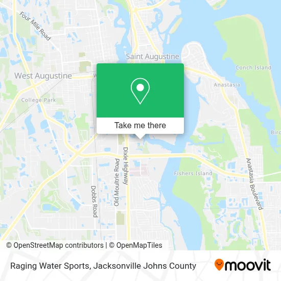 Raging Water Sports map