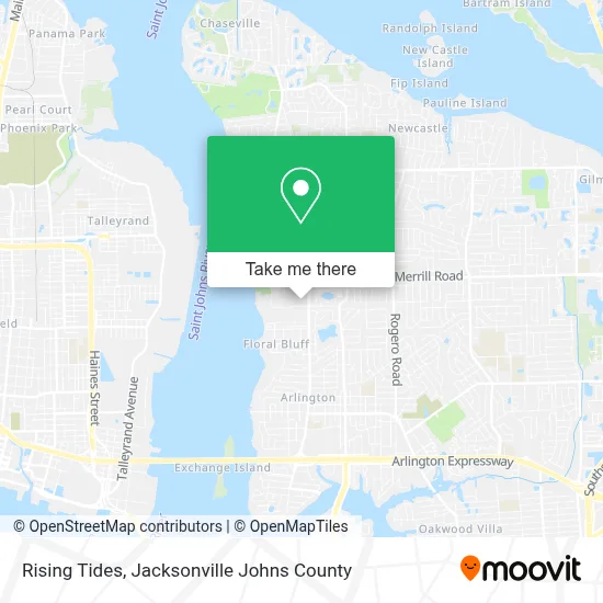 Rising Tides map