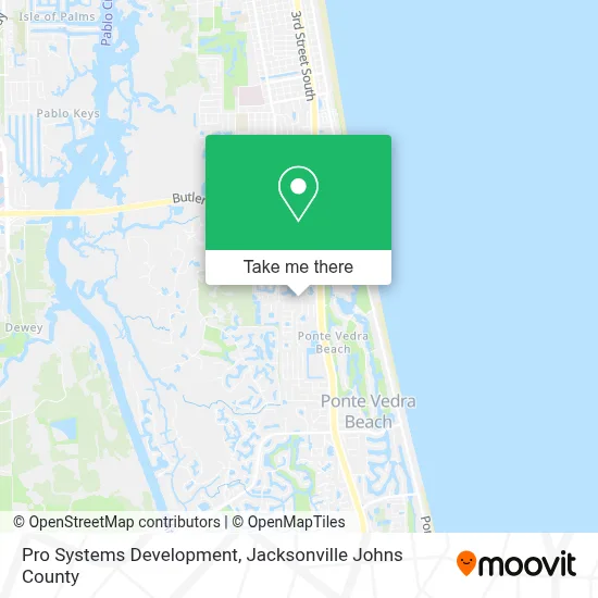 Pro Systems Development map