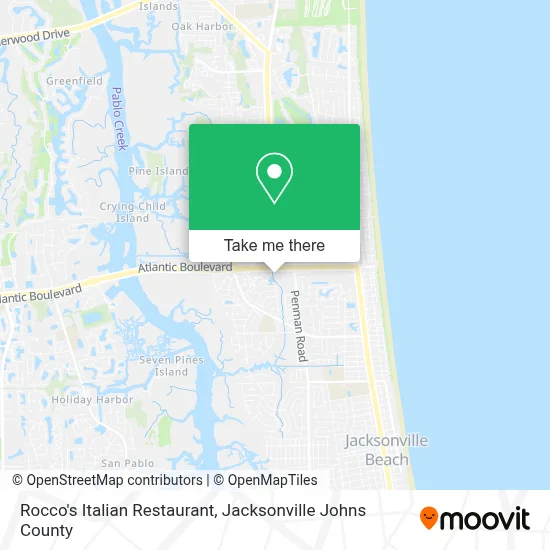 Rocco's Italian Restaurant map