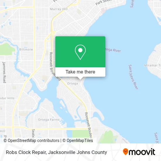 Robs Clock Repair map