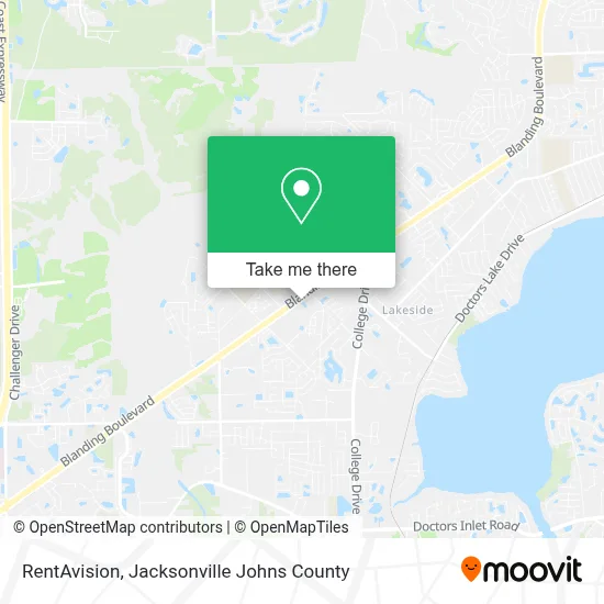 RentAvision map
