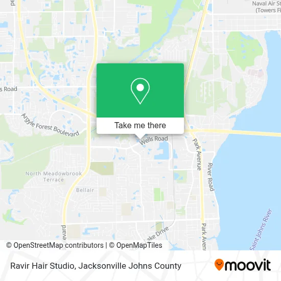 Ravir Hair Studio map