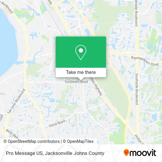 Pro Message US map