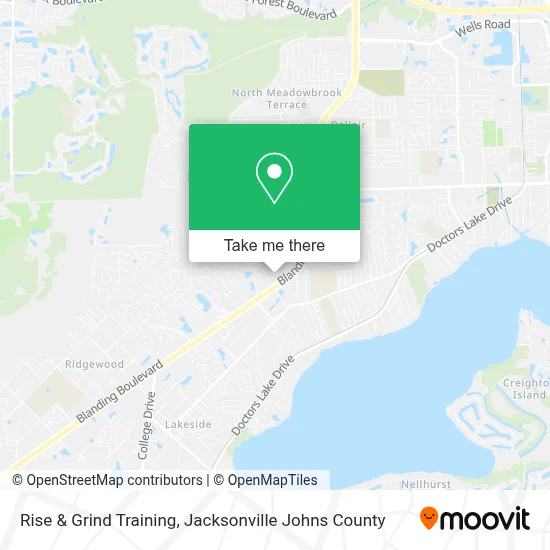 Rise & Grind Training map