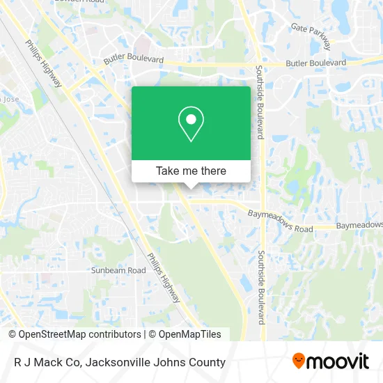R J Mack Co map