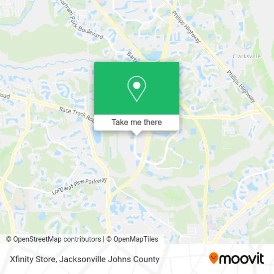 Xfinity Store map