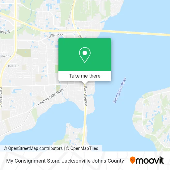My Consignment Store map