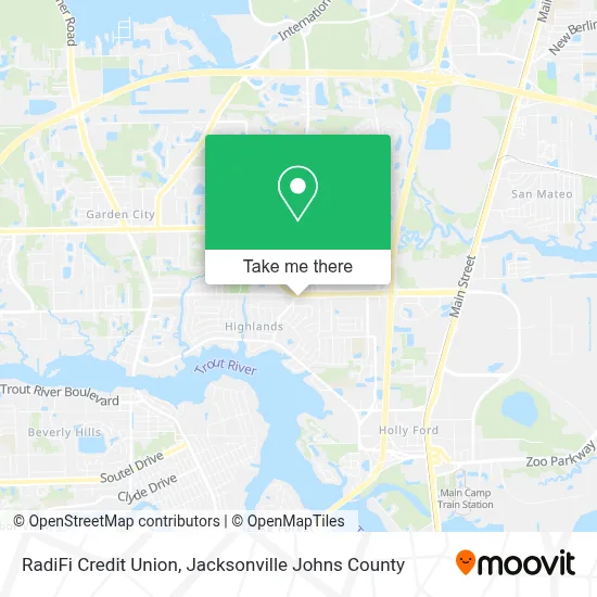 RadiFi Credit Union map