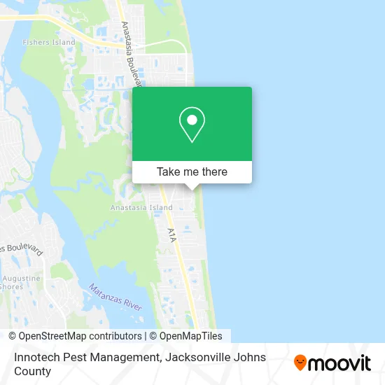 Innotech Pest Management map