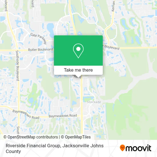Riverside Financial Group map