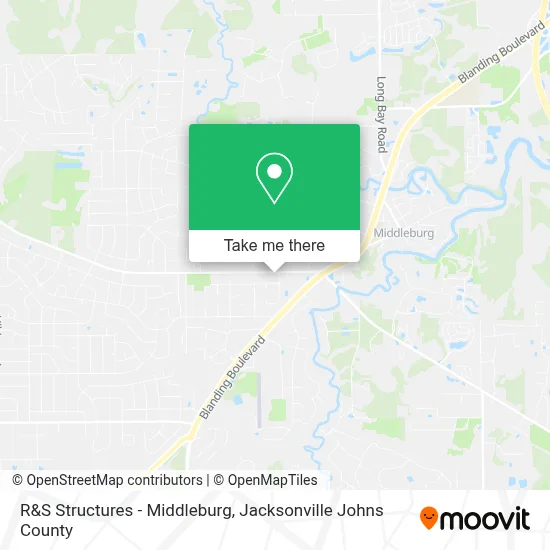 R&S Structures - Middleburg map