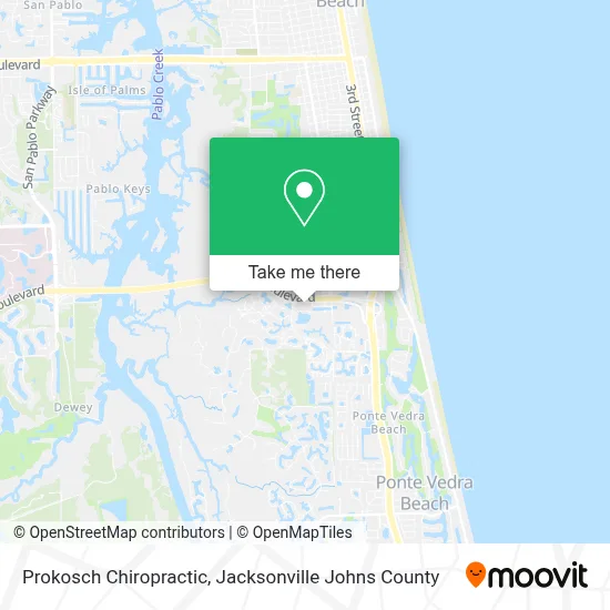 Prokosch Chiropractic map