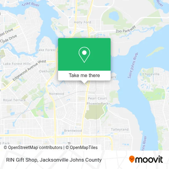 RIN Gift Shop map