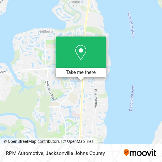 RPM Automotive map