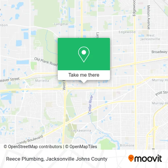 Reece Plumbing map