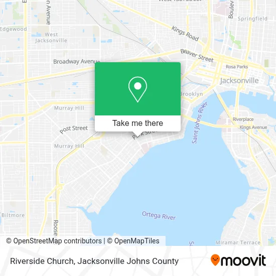 Riverside Church map